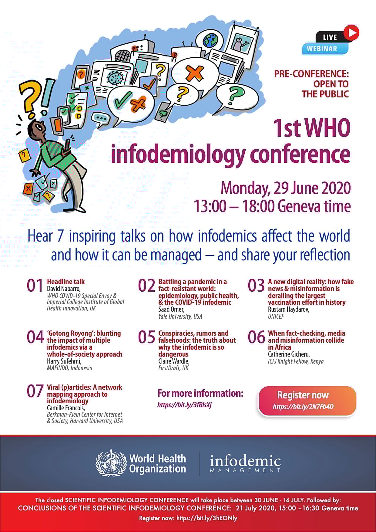 1st WHO Infodemiology Conference