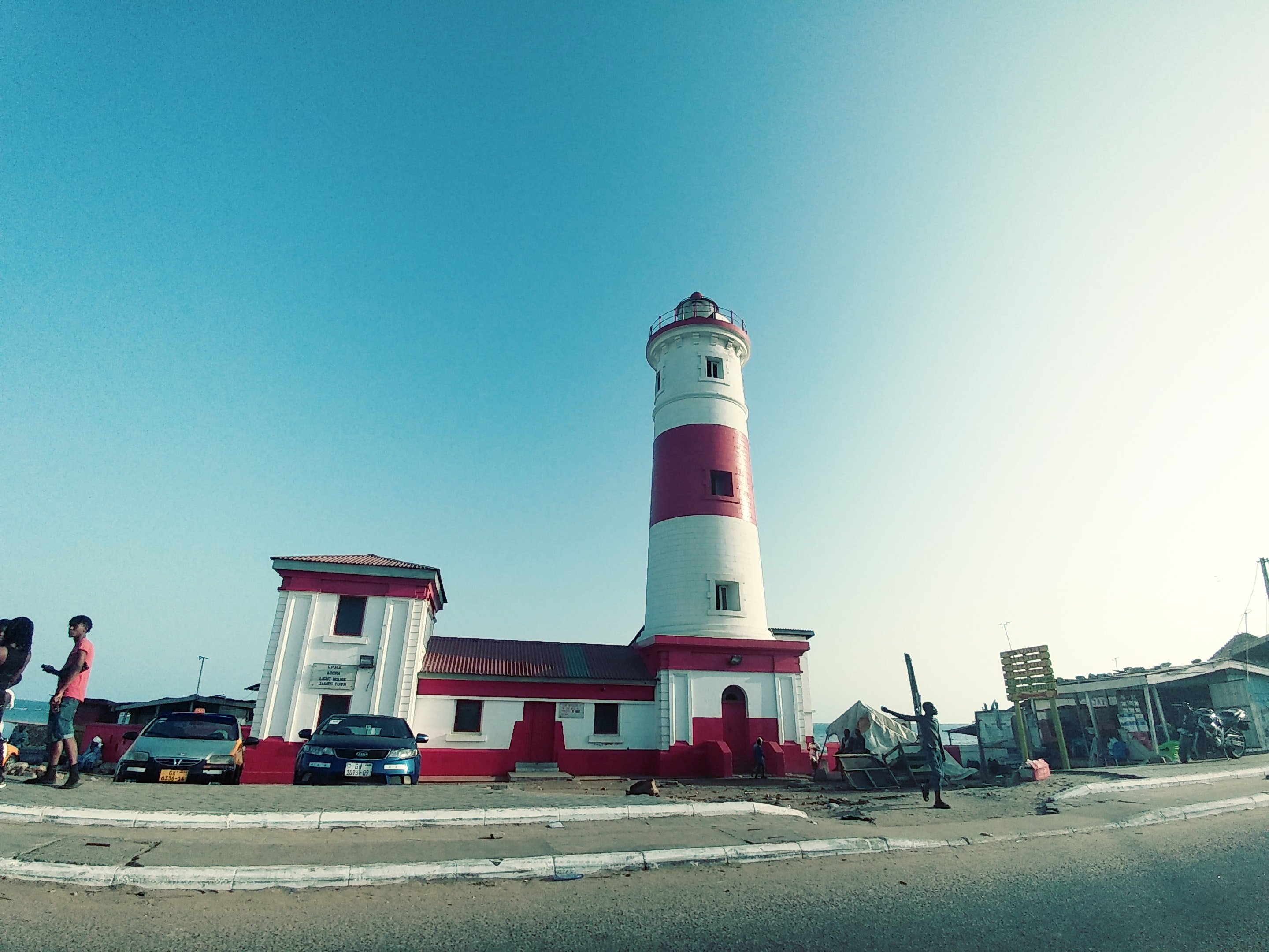 View of Jamestown Accra, Ghana